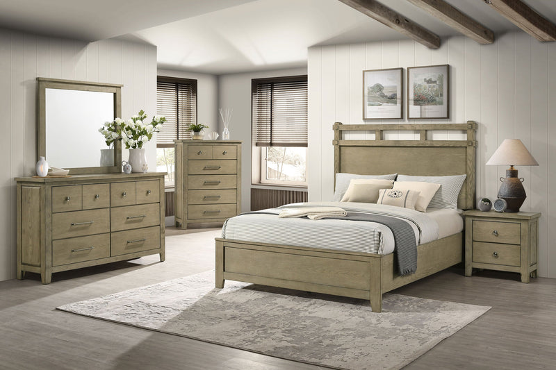 Hazlewood 61-inch Panel Bed Vineyard Oak