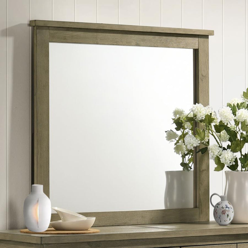 Hazlewood Dresser Mirror Vineyard Oak Default Title