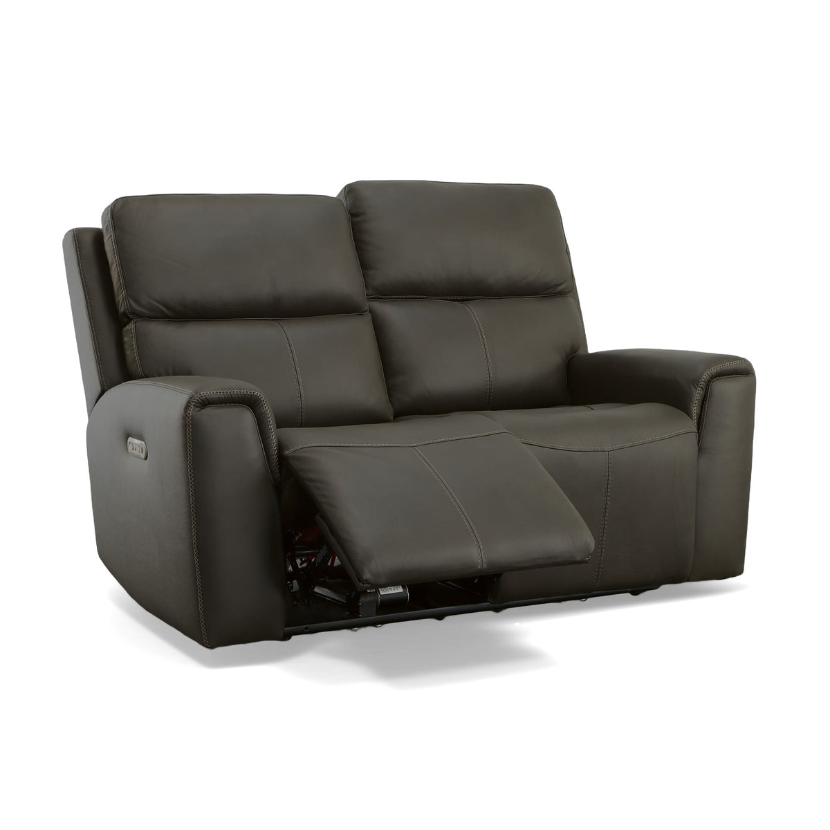 Flexsteel Jarvis Power Reclining Loveseat with Power Headrests