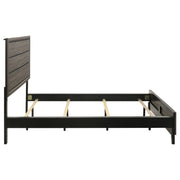 Watson Wood Panel Bed Grey Oak