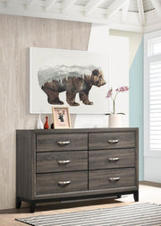 Watson 6-drawer Dresser Grey Oak Default Title