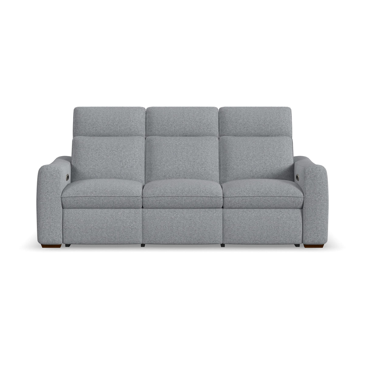 Flexsteel Ava Power Reclining Sofa with Power Headrest & Lumbar