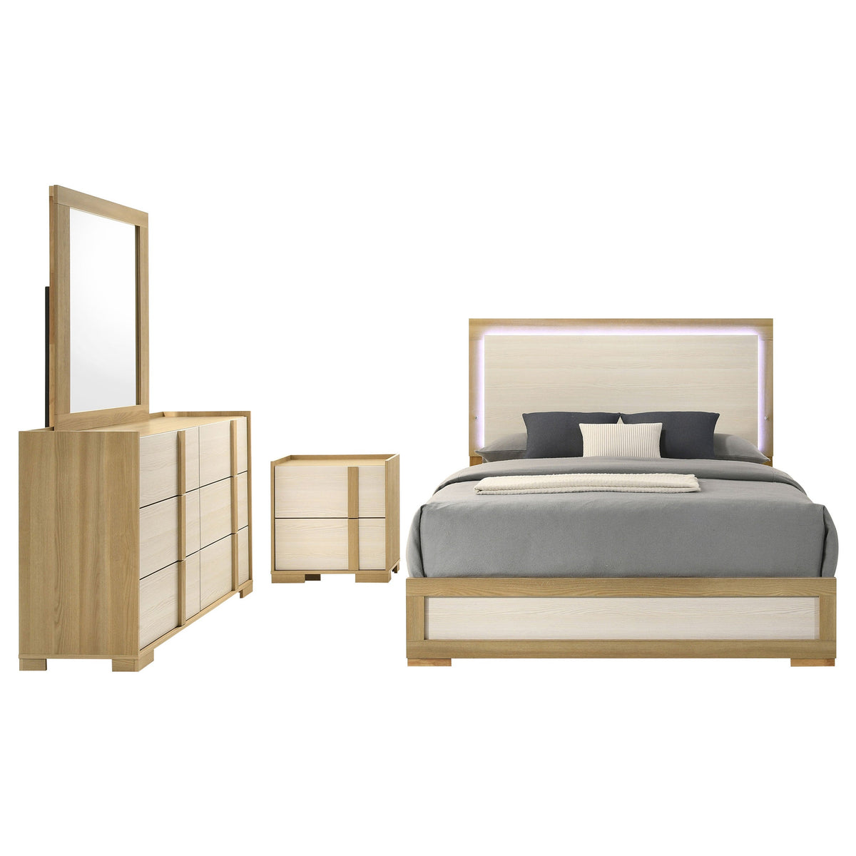Hyland Bedroom Set Natural