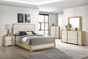 Hyland Bedroom Set Natural Queen 5-piece
