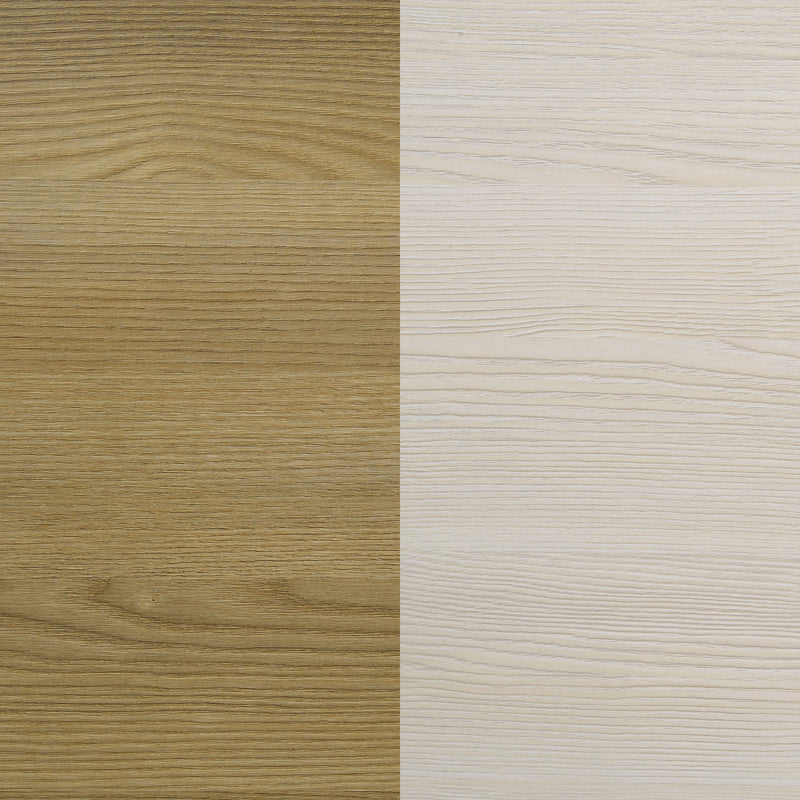 Hyland Wood LED Panel Bed Natural and