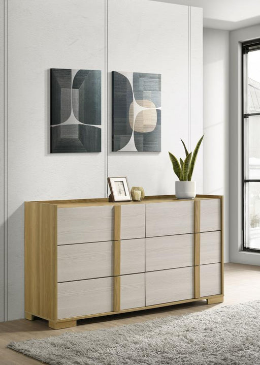 Hyland 6-drawer Dresser Natural Default Title