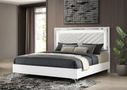 Cassia LED Panel Bed High Gloss Eastern King