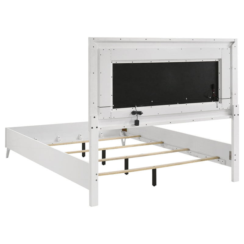 Cassia LED Bedroom Set High Gloss