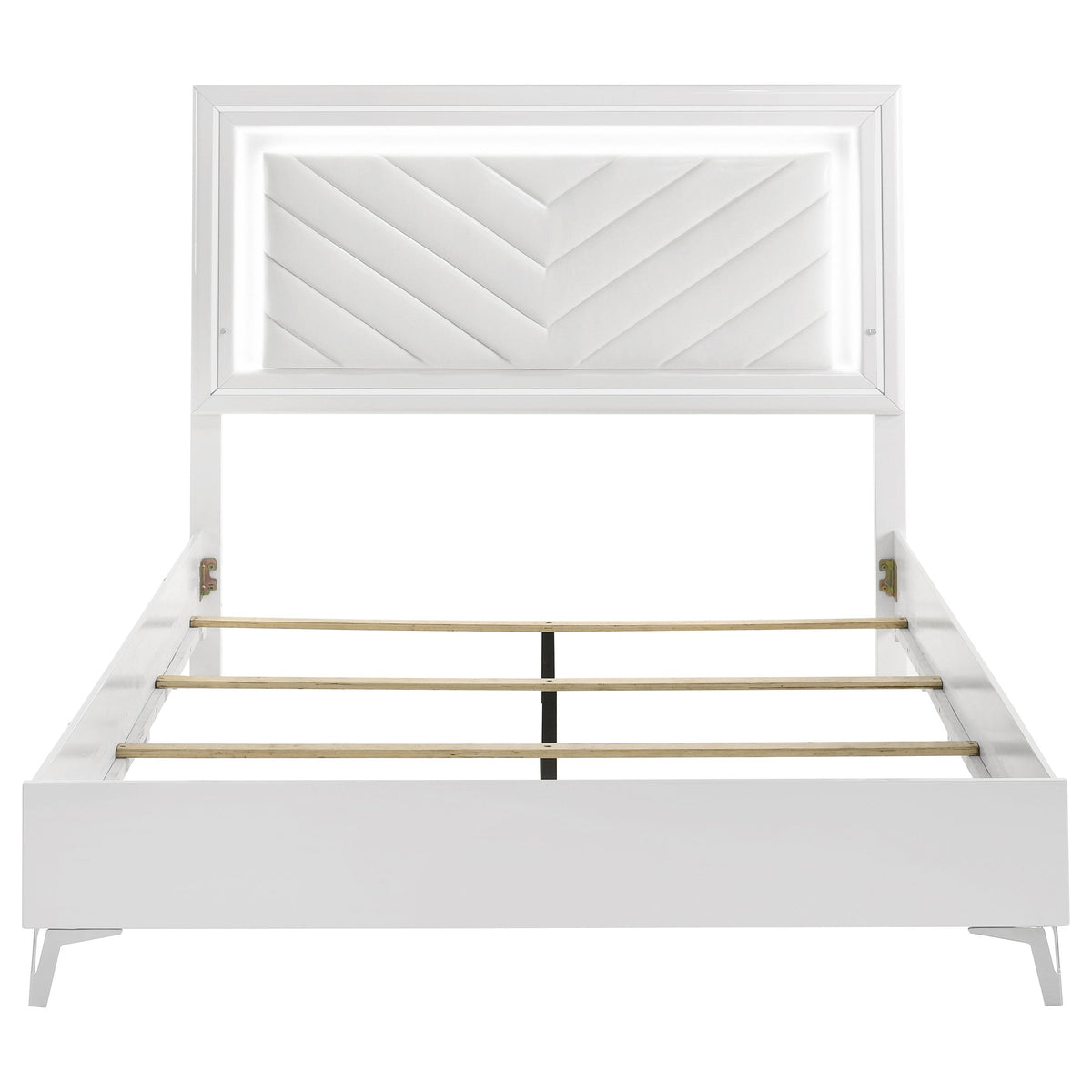 Cassia LED Panel Bed High Gloss