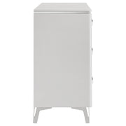 Cassia 6-drawer Bedroom Dresser Cabinet White High Gloss