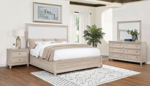 Pembroke Bedroom Set Washed Oak California King 4-piece
