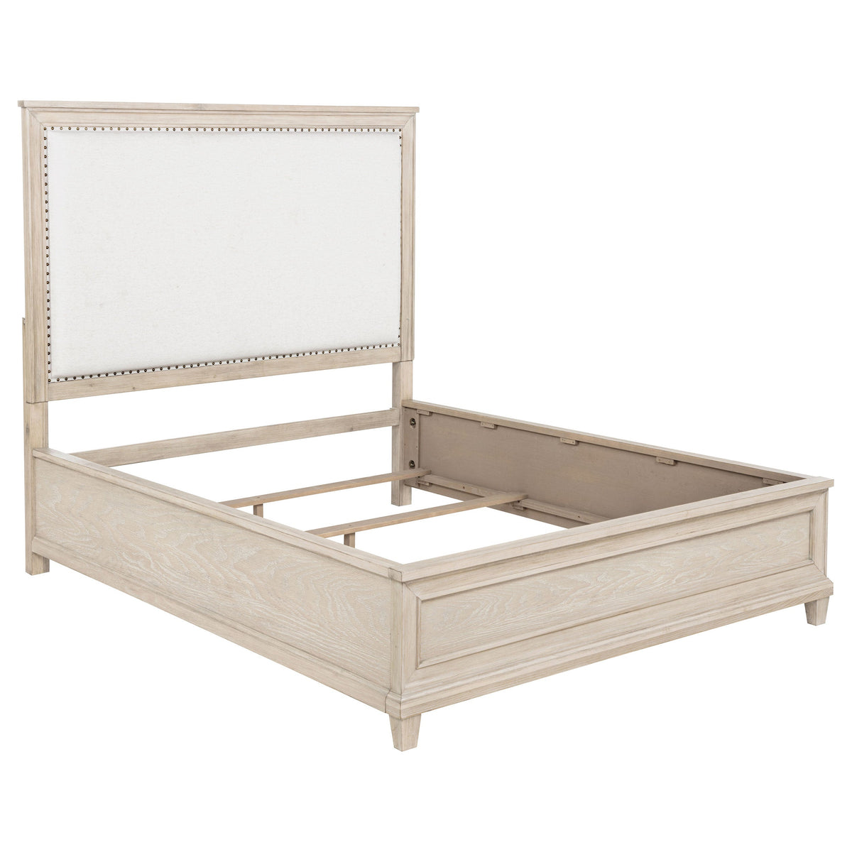 Pembroke 66-inch Panel Bed Washed Oak