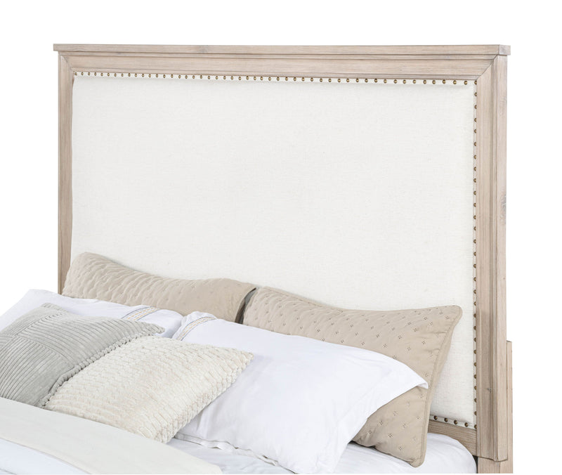 Pembroke 66-inch Panel Bed Washed Oak