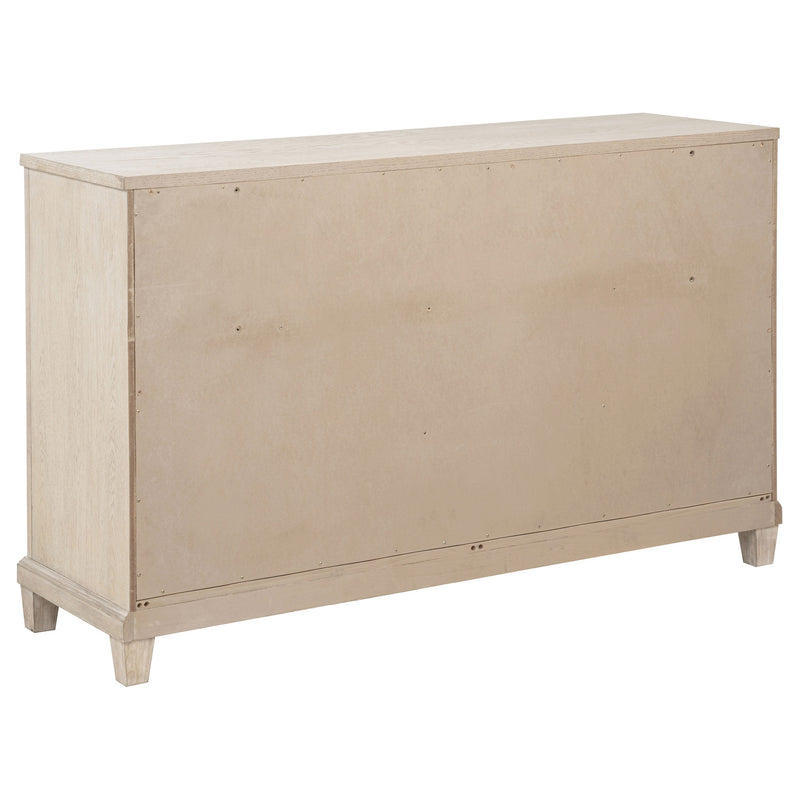 Pembroke 6-drawer Bedroom Dresser Cabinet Washed Oak