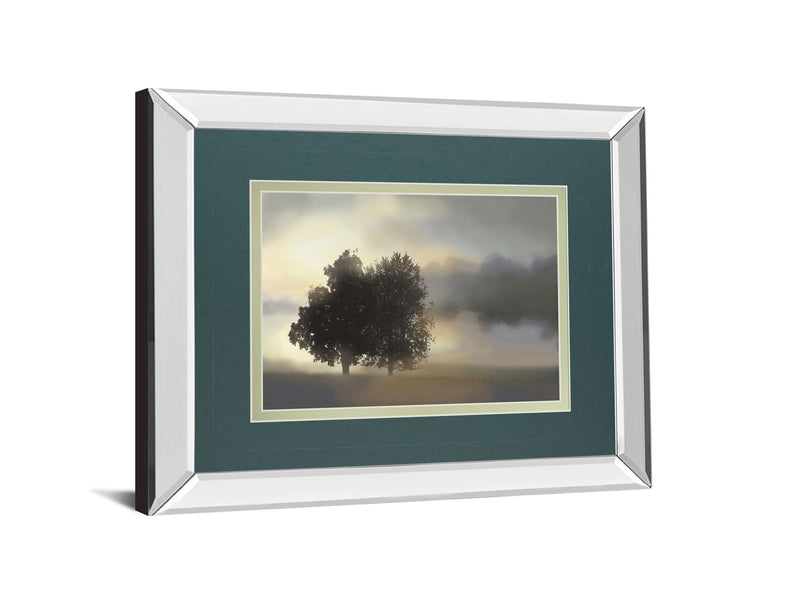 Misty Morning By Nan - Framed Print Wall Art - Dark Gray