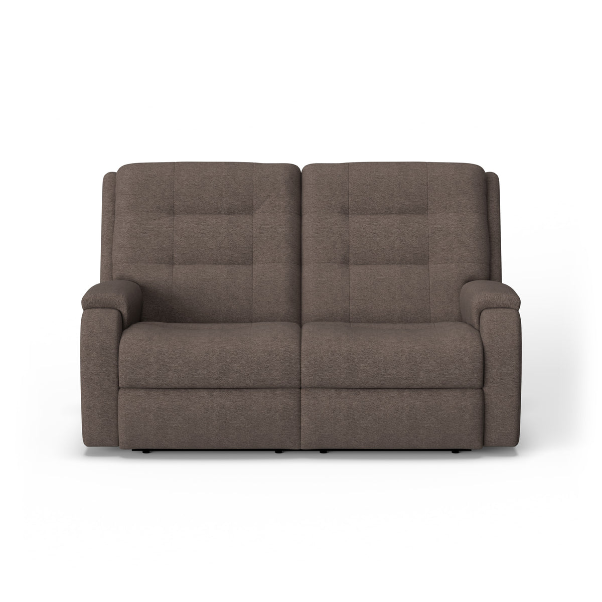 Flexsteel Arlo Power Reclining Loveseat with Power Headrest & Lumbar
