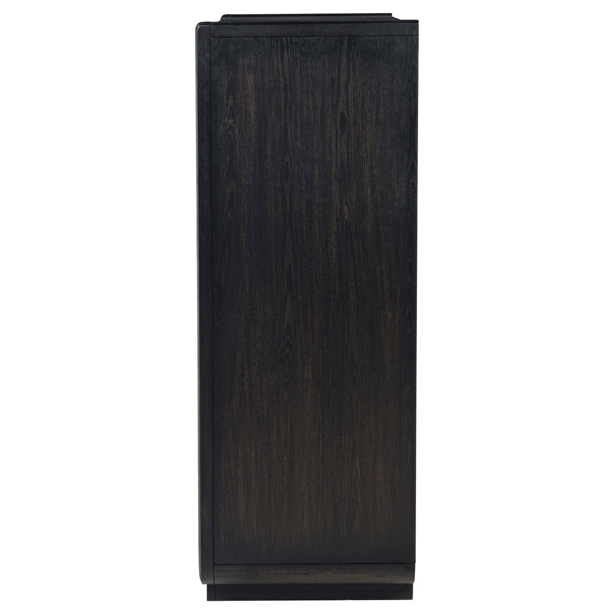 Leandro 5-drawer Bedroom Chest of Drawers Burnished Black