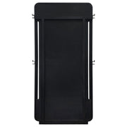 Leandro 76-inch Full Length Floor Mirror Burnished Black