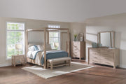 Solano Bedroom Set Weathered Mango Eastern King 5-piece