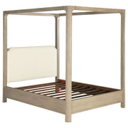 Solano 85-inch Canopy Bed Weathered Mango
