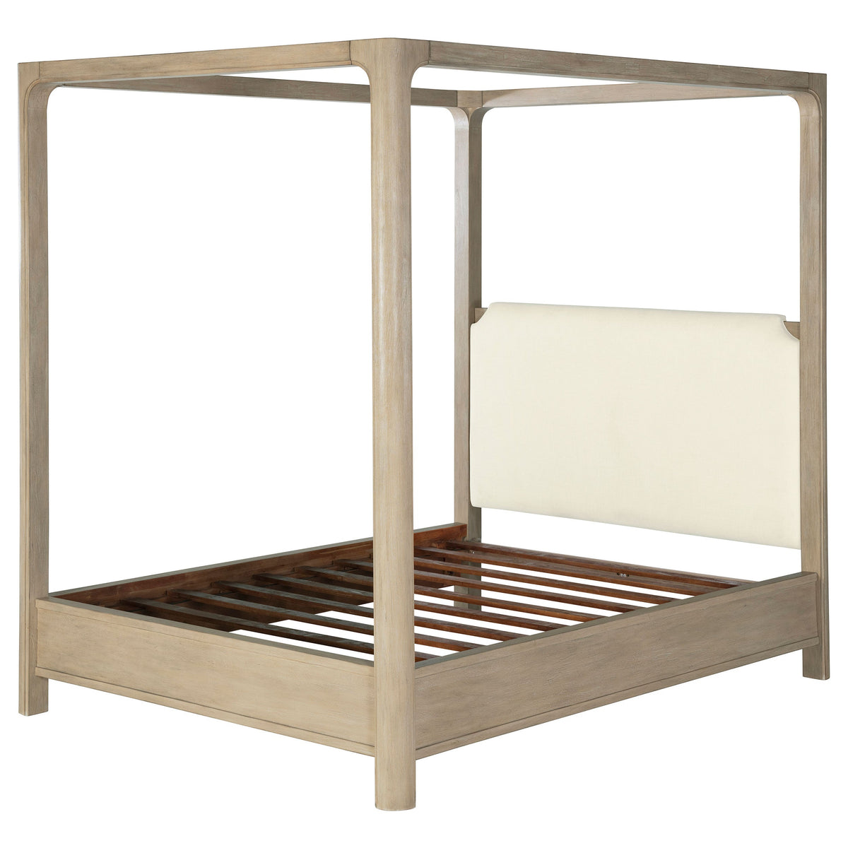 Solano 85-inch Canopy Bed Weathered Mango