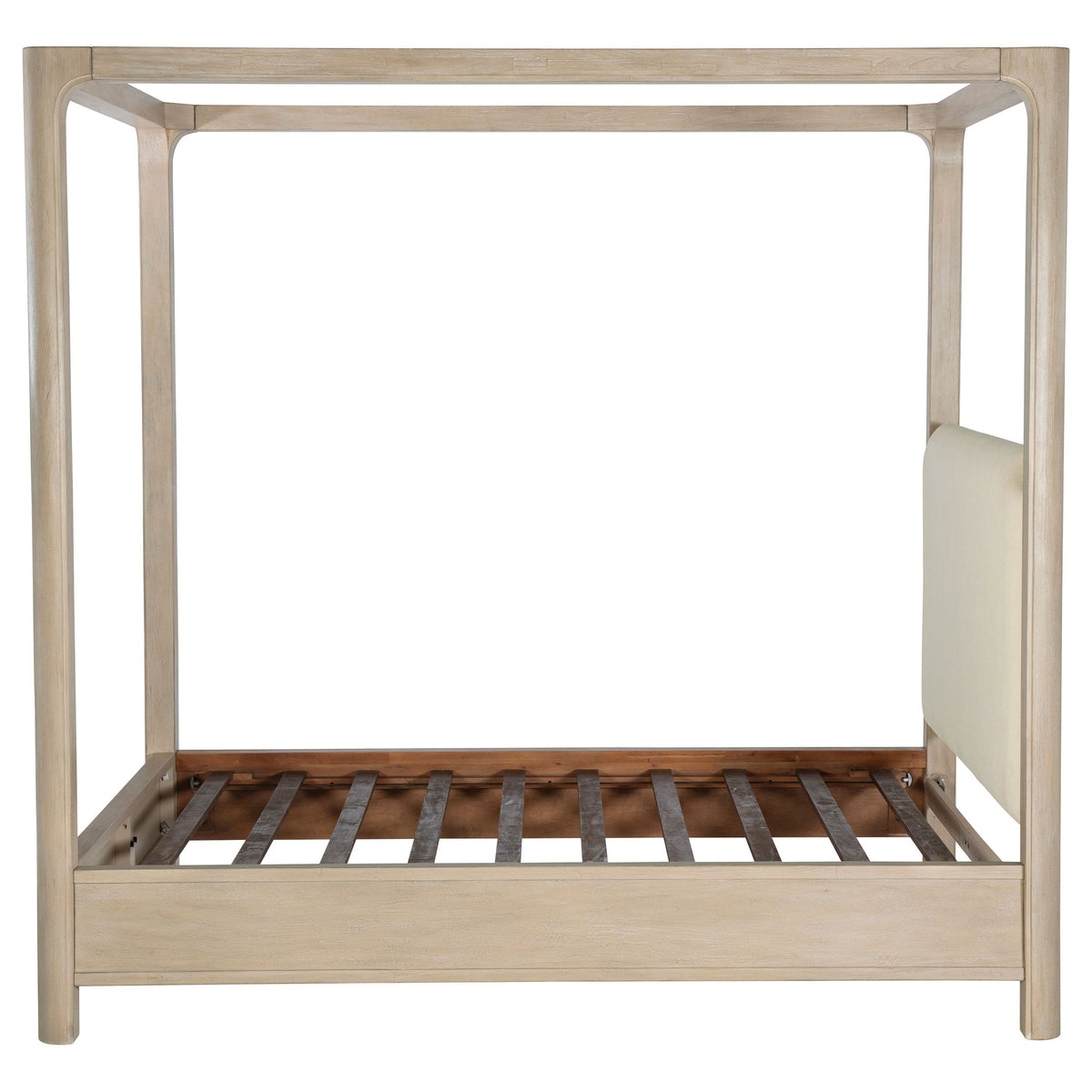Solano 85-inch Canopy Bed Weathered Mango