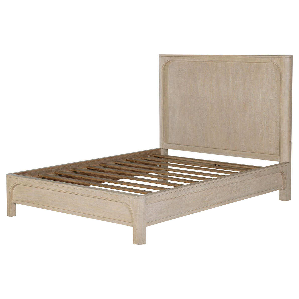 Solano 55-inch Panel Bed Weathered Mango