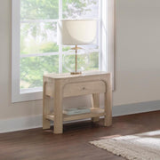 Solano 1-drawer Nightstand Bedside Table Weathered Mango Default Title