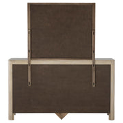 Solano 9-drawer Bedroom Dresser with Mirror Weathered Mango