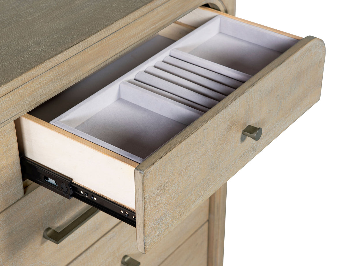 Solano 9-drawer Bedroom Dresser with Mirror Weathered Mango