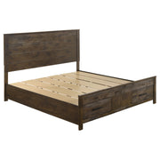 Woodmont Bedroom Set Rustic Golden Brown