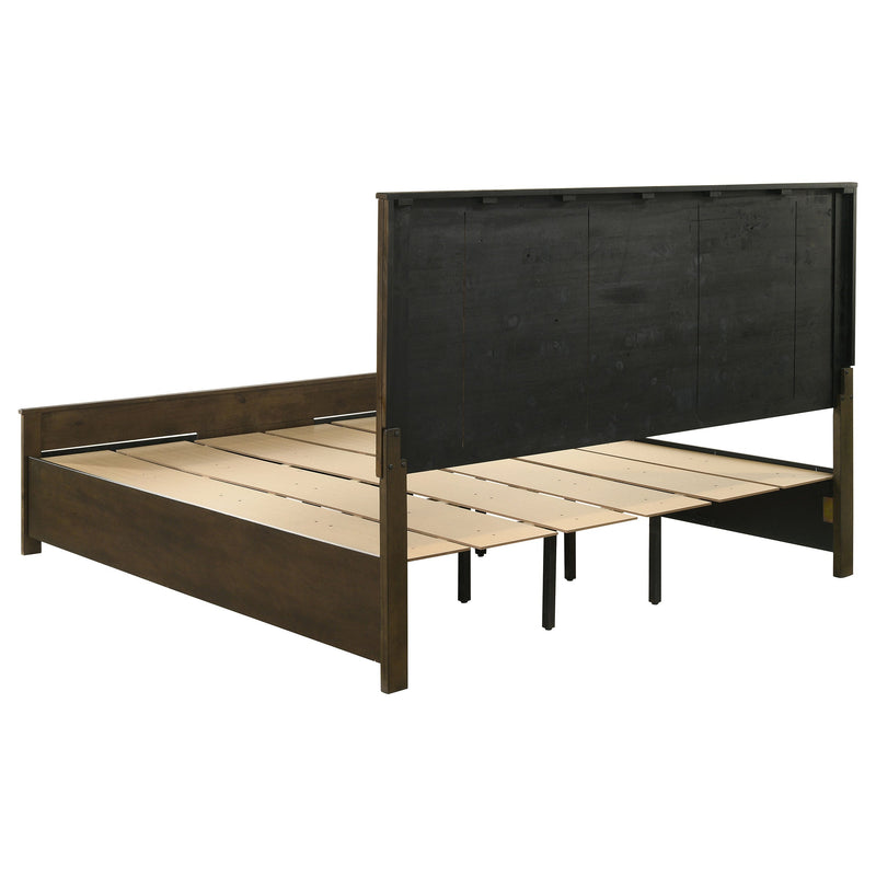 Woodmont Bedroom Set Rustic Golden Brown