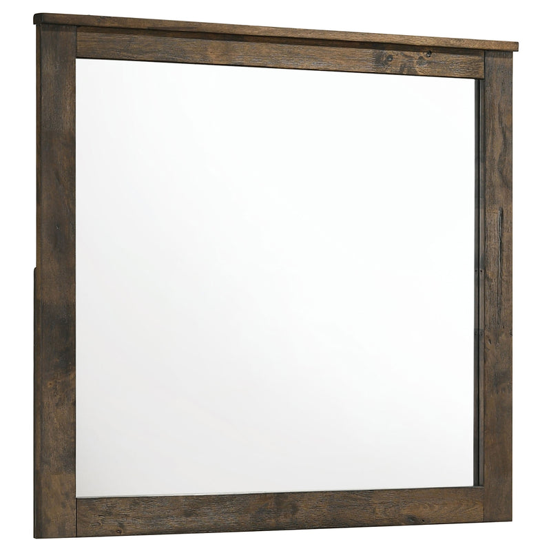 Woodmont Bedroom Set Rustic Golden Brown