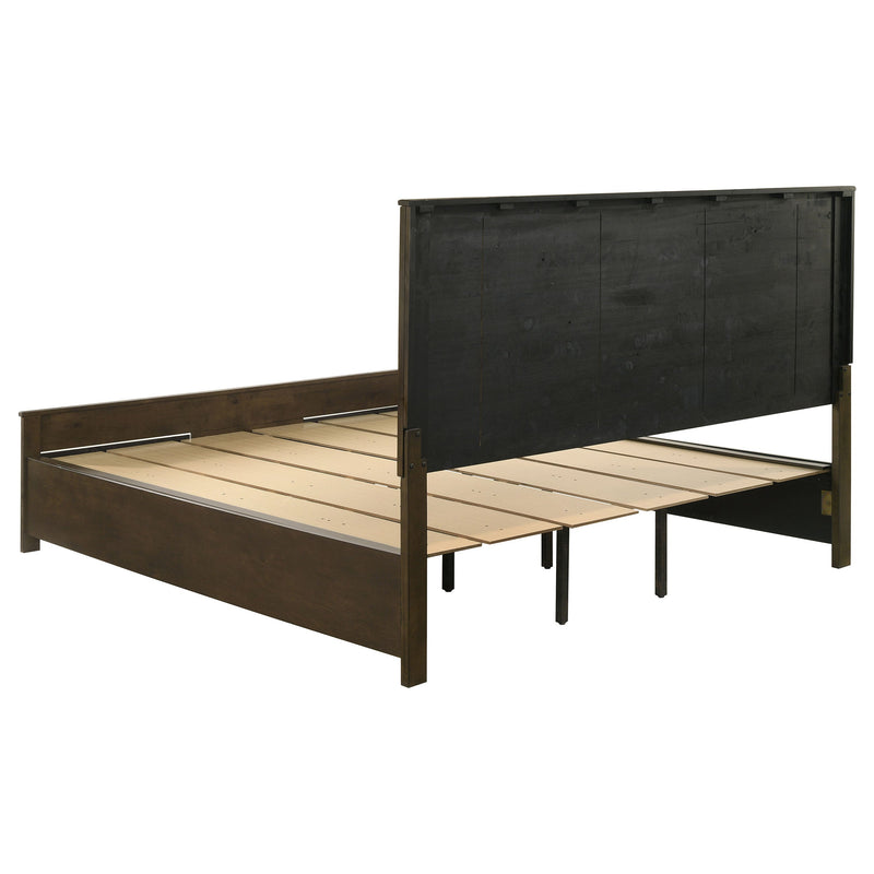 Woodmont Bedroom Set Rustic Golden Brown