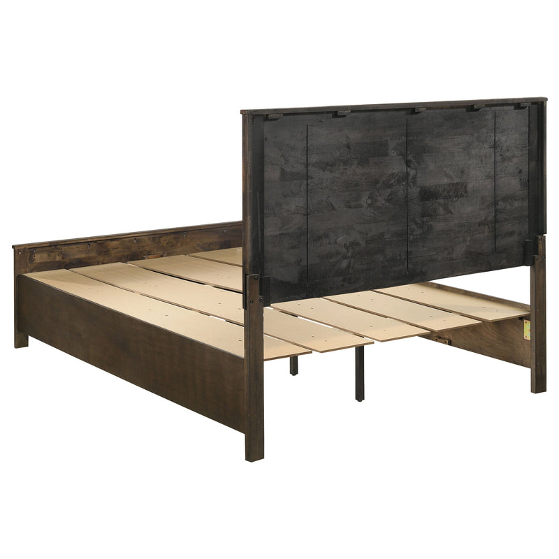 Woodmont Bedroom Set Rustic Golden Brown
