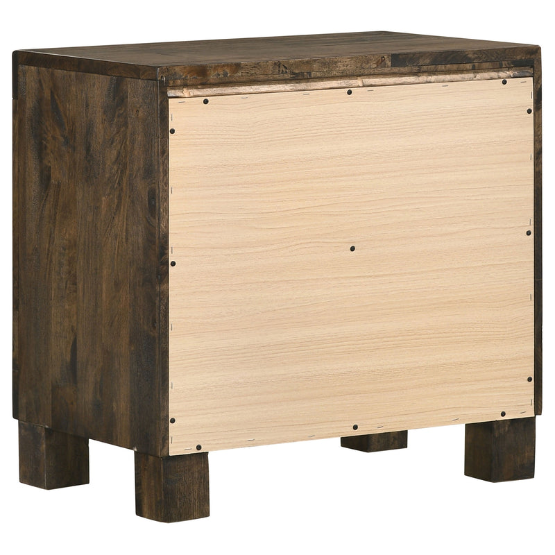 Woodmont Bedroom Set Rustic Golden Brown
