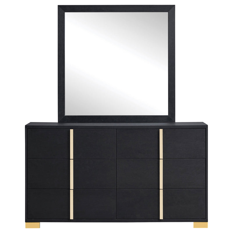 Marceline 6-drawer Dresser with Mirror