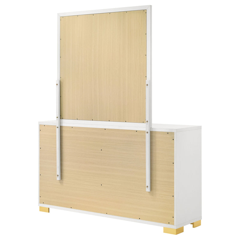 Marceline 6-drawer Dresser with Mirror