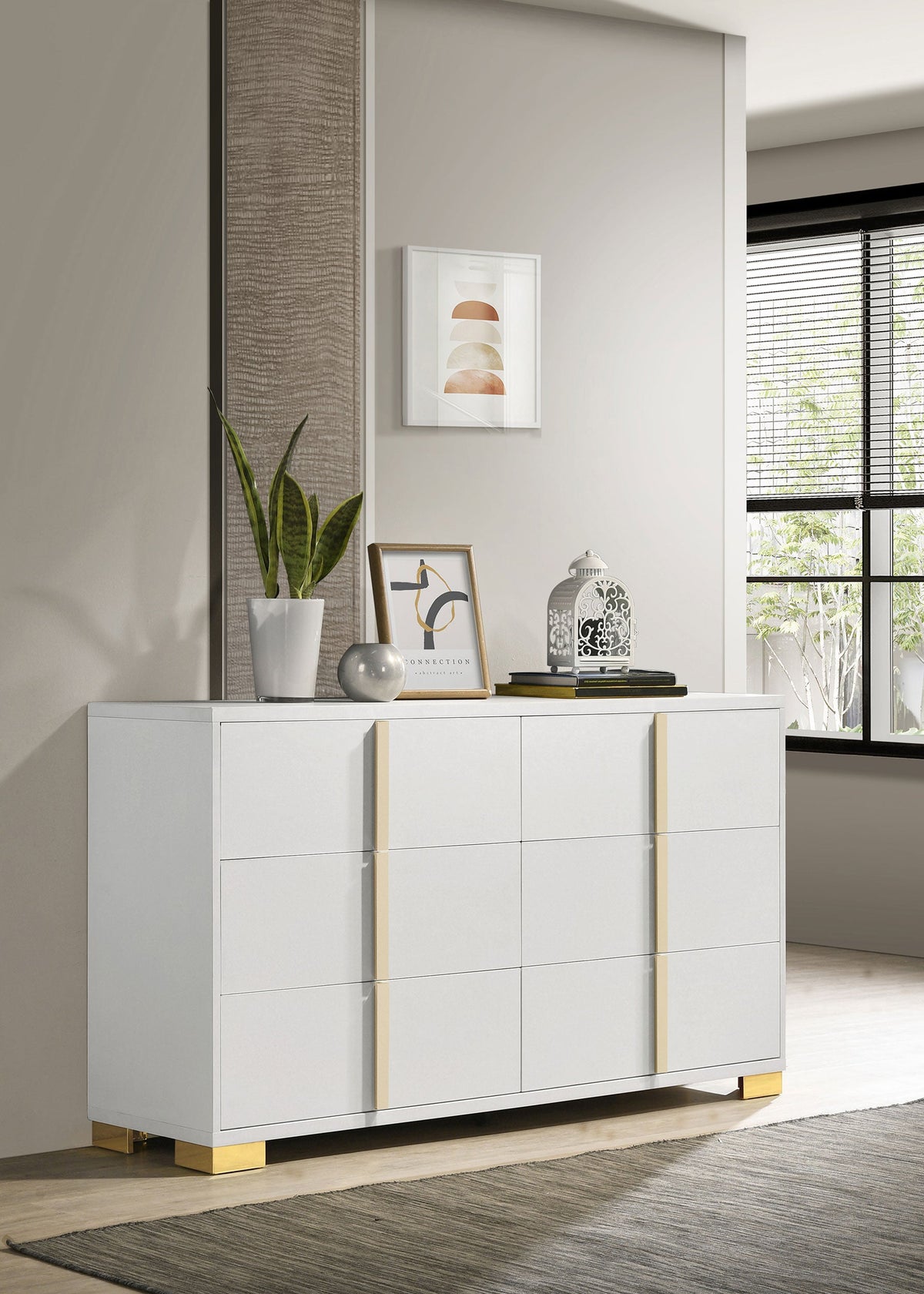 Marceline 6-drawer Dresser