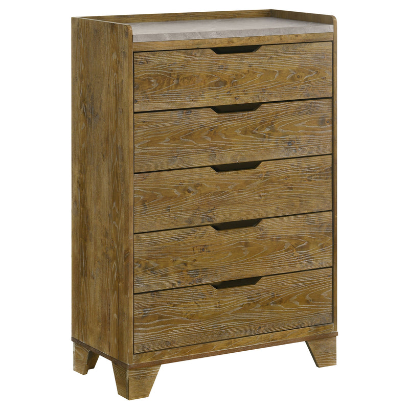 Henderson Bedroom Set Medium Oak