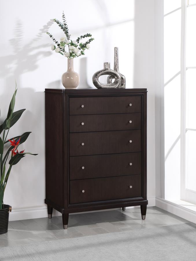 Emberlyn 5-drawer Bedroom Chest Brown Default Title