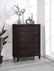 Emberlyn 5-drawer Bedroom Chest Brown Default Title
