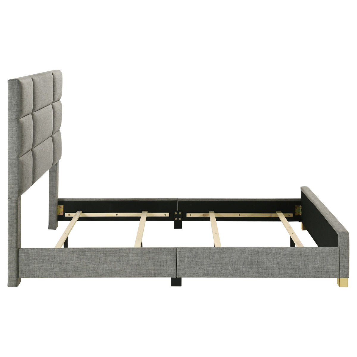 Ines 52-inch Fabric Upholstered Panel Bed