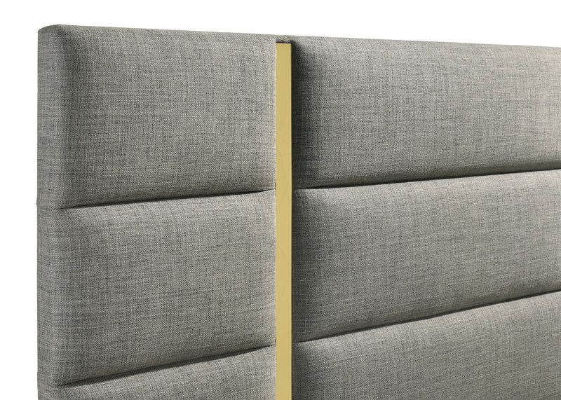 Ines 52-inch Fabric Upholstered Panel Bed