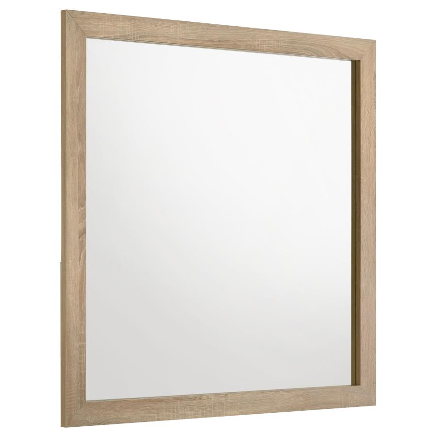 Arielle Dresser Mirror Light Oak