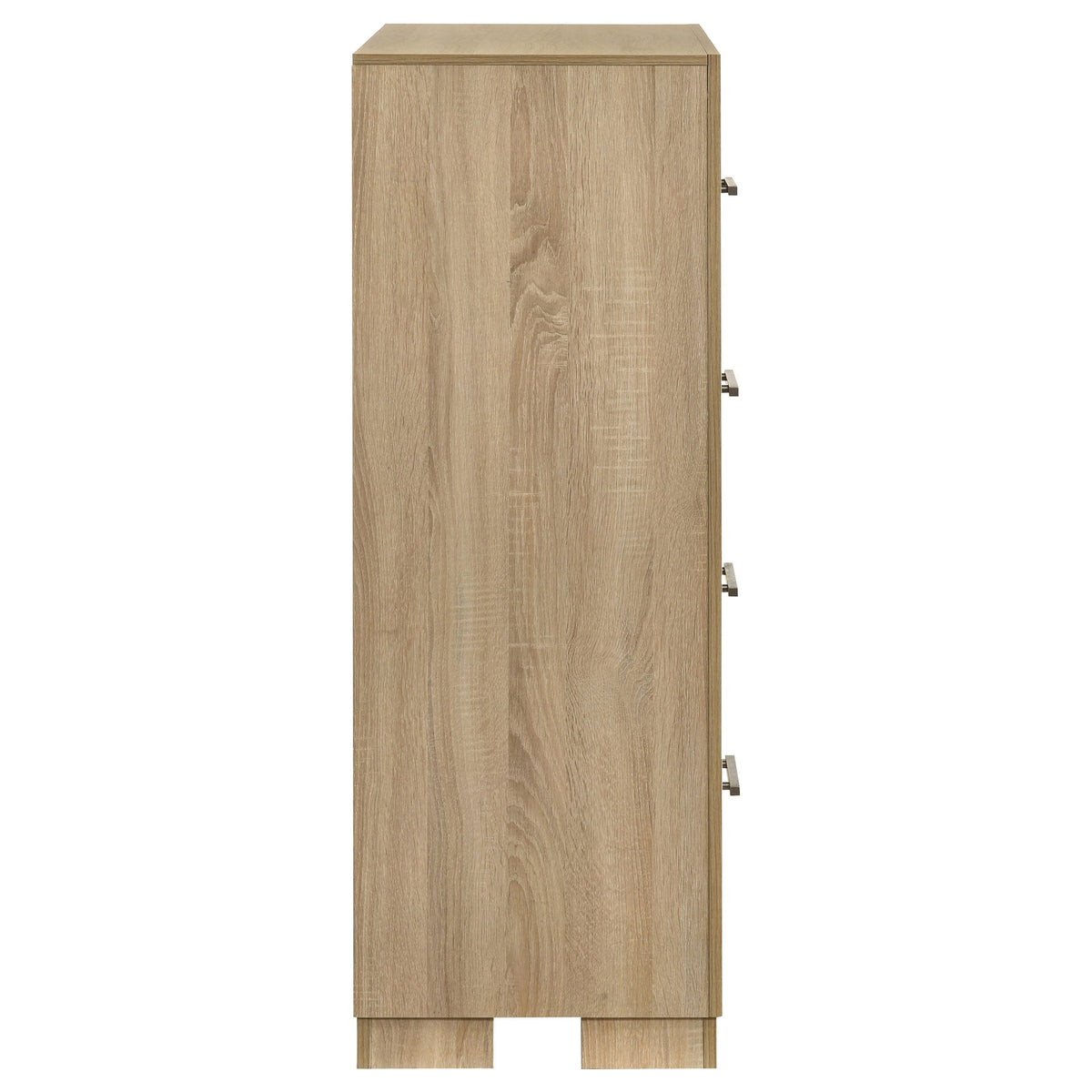 Arielle 4-drawer Bedroom Chest of Drawers Light Oak