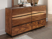 Winslow 6-drawer Dresser Smokey Walnut Default Title