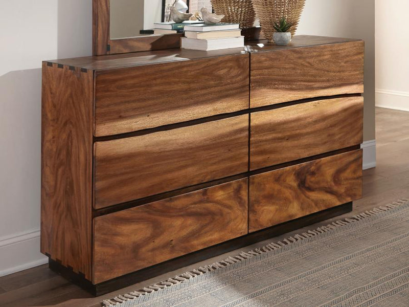 Winslow 6-drawer Dresser Smokey Walnut Default Title