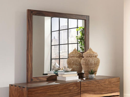 Winslow Dresser Mirror Smokey Walnut Default Title