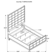 Durango 77-inch Panel Bed